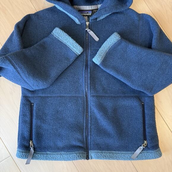 Vintage Patagonia Synchilla Arctic Jacket Women's Small Blue Full Zip Outerwear - Picture 6 of 12